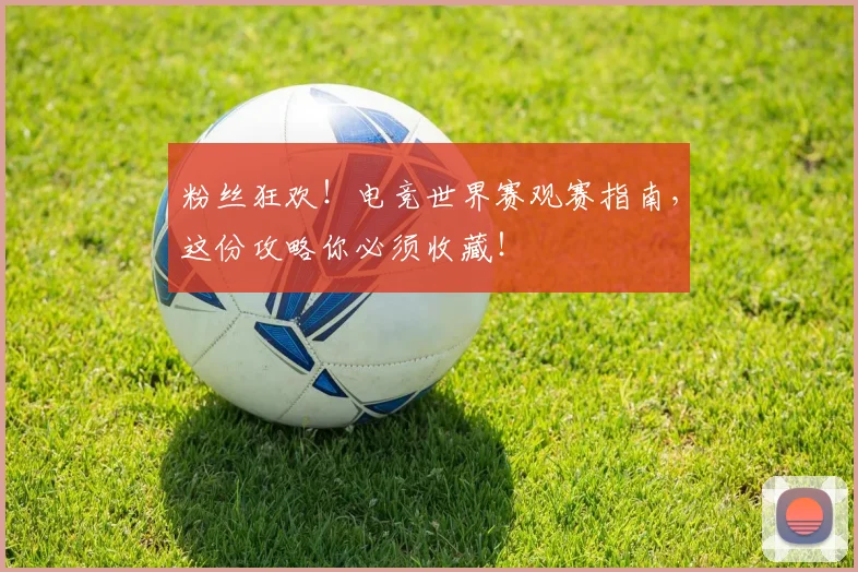 粉丝狂欢！电竞世界赛观赛指南，这份攻略你必须收藏！